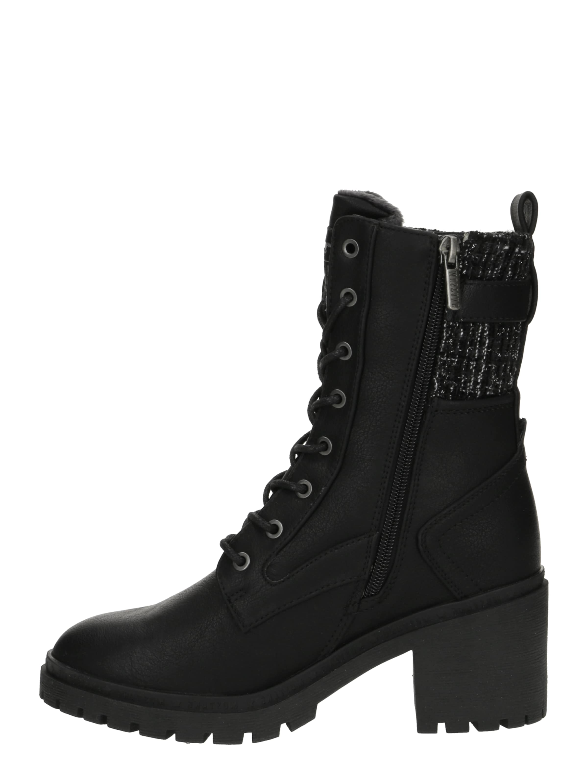 melns MUSTANG Sienamie zābaki