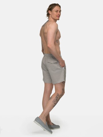 Shorts de bain 'Seersucker' Vercate en gris