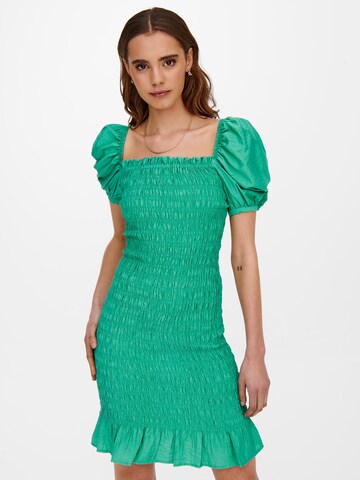 ONLY - Vestido 'Amalie' en verde: frente