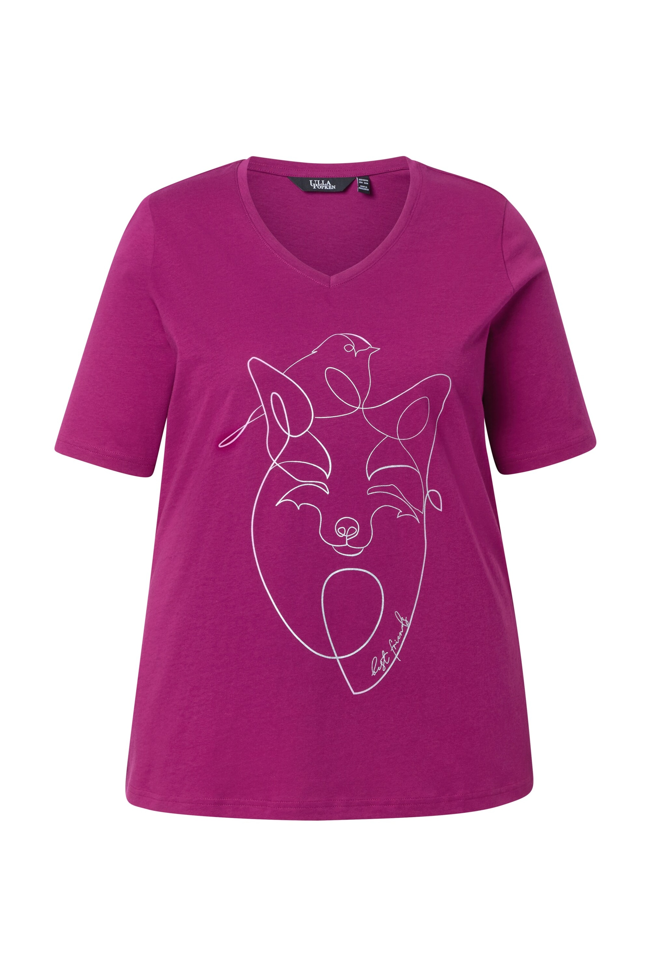 Ulla Popken Shirt in Red: front