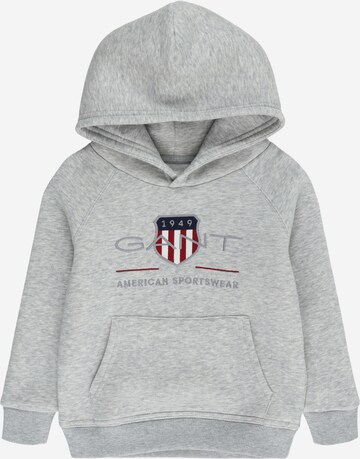 GANT Sweatshirt in Grijs: voorkant