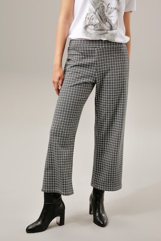 Aniston CASUAL Wide leg Pants in Black: front