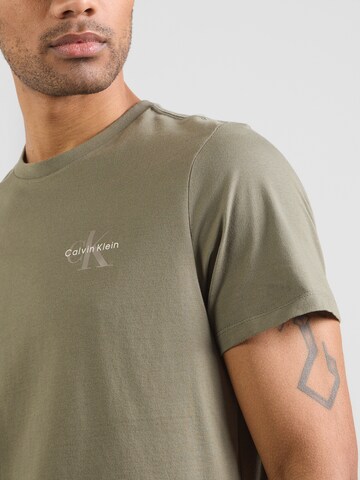 Calvin Klein Jeans Футболка в Бежевый