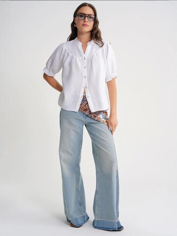 Camicia da donna di MixRay in bianco