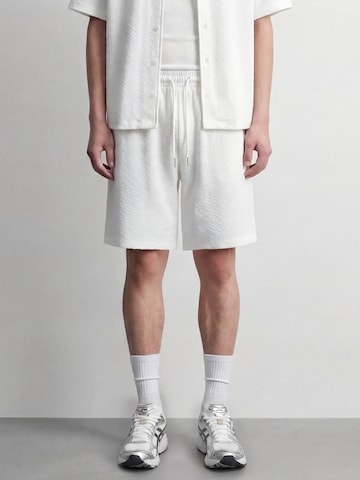 Burocs Regular Pants 'Structured' in White
