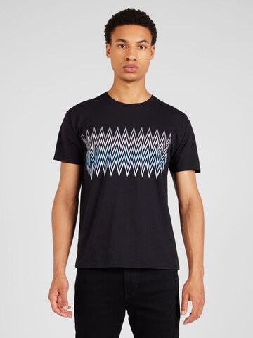 Maglietta di BURTON MENSWEAR LONDON in nero: frontale