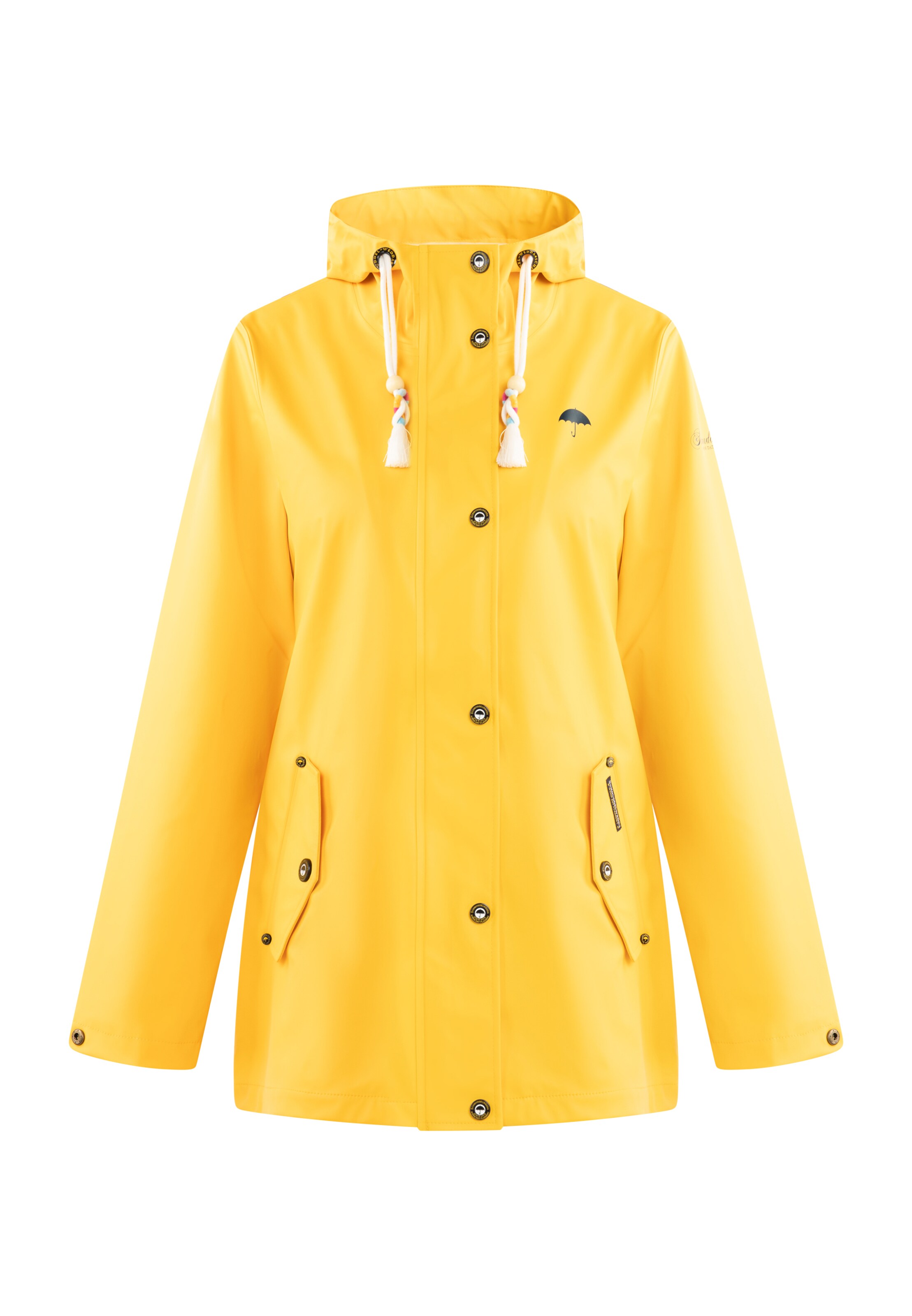 Schmuddelwedda Performance Jacket in Yellow: front