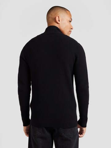 SELECTED Gebreid vest 'SLHROSS' in Zwart