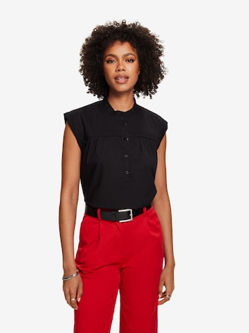 ESPRIT Blouse in Black: front