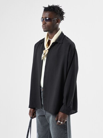 Fit confort Chemise VAMOS CLO en noir : devant