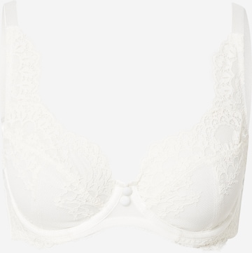 Hunkemöller T-shirt Bra 'Daisy' in White: front