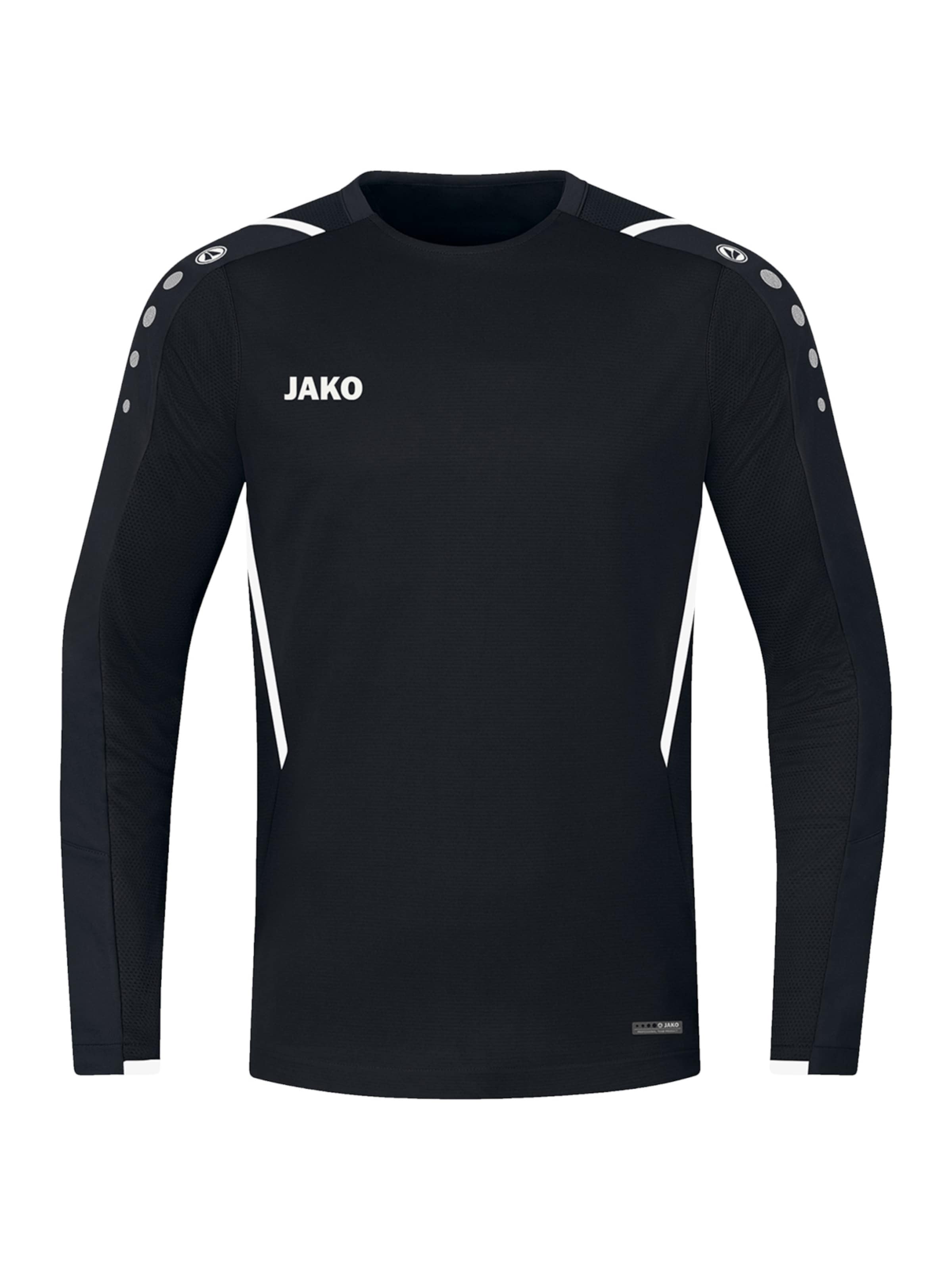JAKO Sweatshirt in Schwarz: Vorderseite