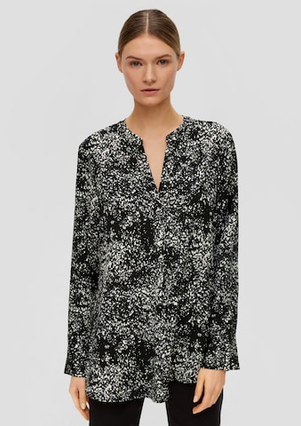 s.Oliver BLACK LABEL Blouse in Zwart: voorkant