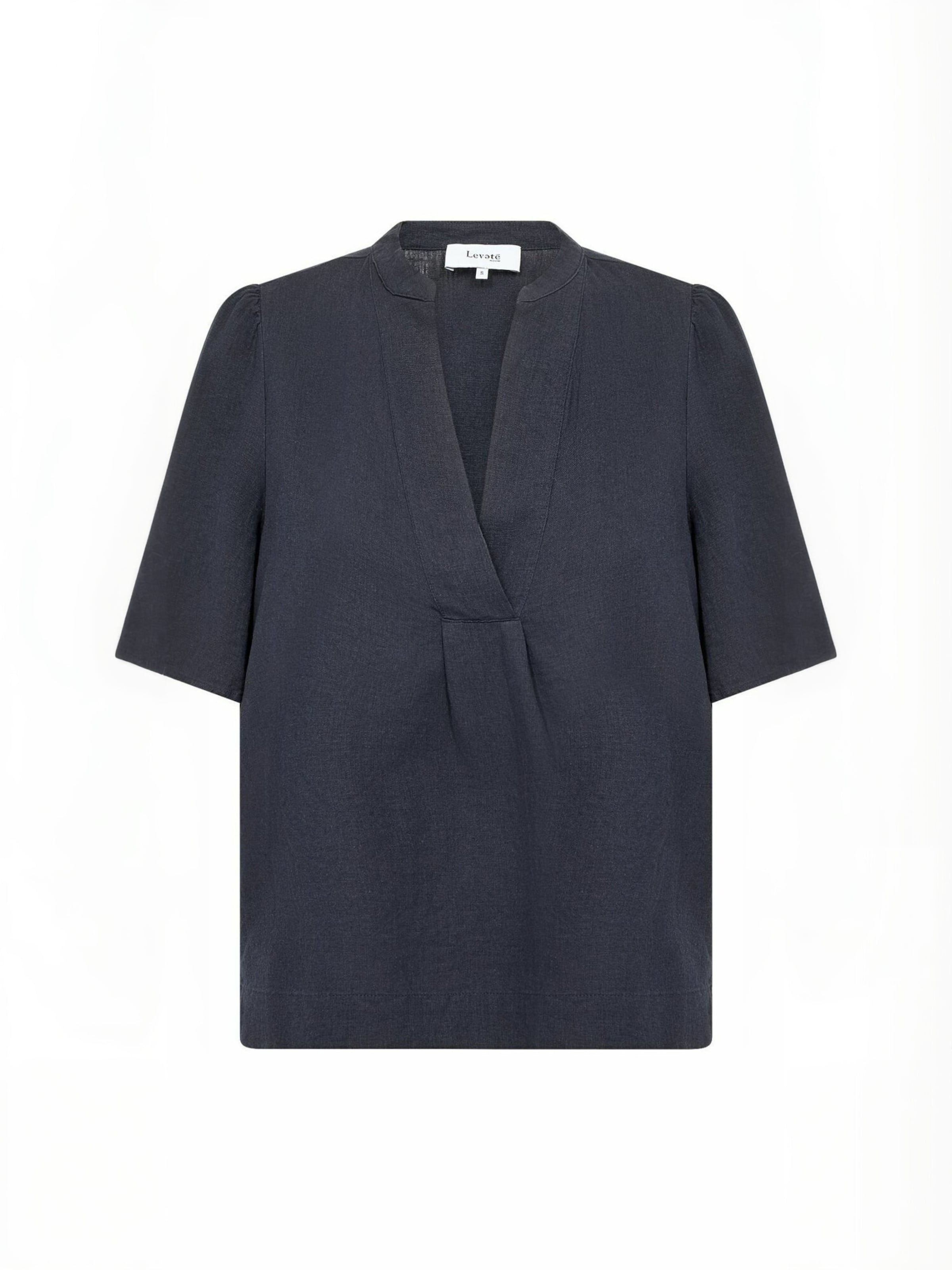 Levete Room T-shirt ' LR-NEDDIE ' in Grau: Vorderseite
