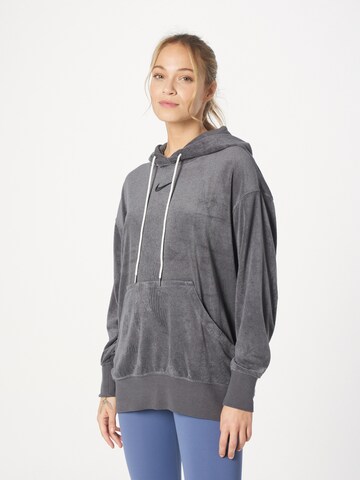 Nike Sportswear Sweatshirt in Grijs: voorkant