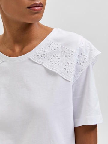 SELECTED FEMME Shirt 'OLIVIA' in White