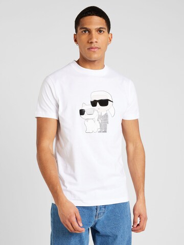 Karl Lagerfeld Shirt in White: front