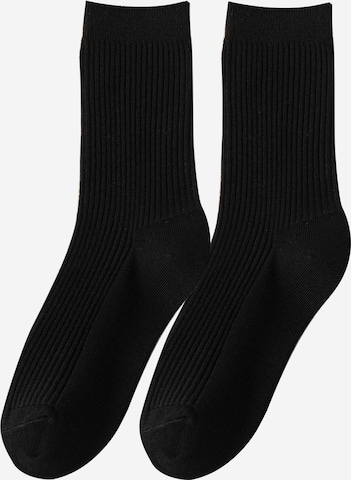 Millo Socks ''Cozy Steps Damen Socken'' in Black: front