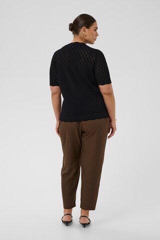 KAFFE CURVE Pullover 'KCbirthe' in Schwarz