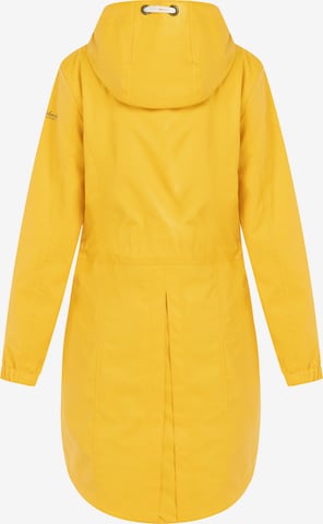 Manteau fonctionnel Schmuddelwedda en jaune