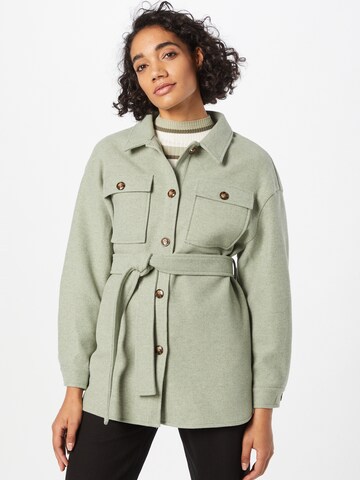 ABOUT YOU Between-Seasons Coat 'Louna' in Green: front
