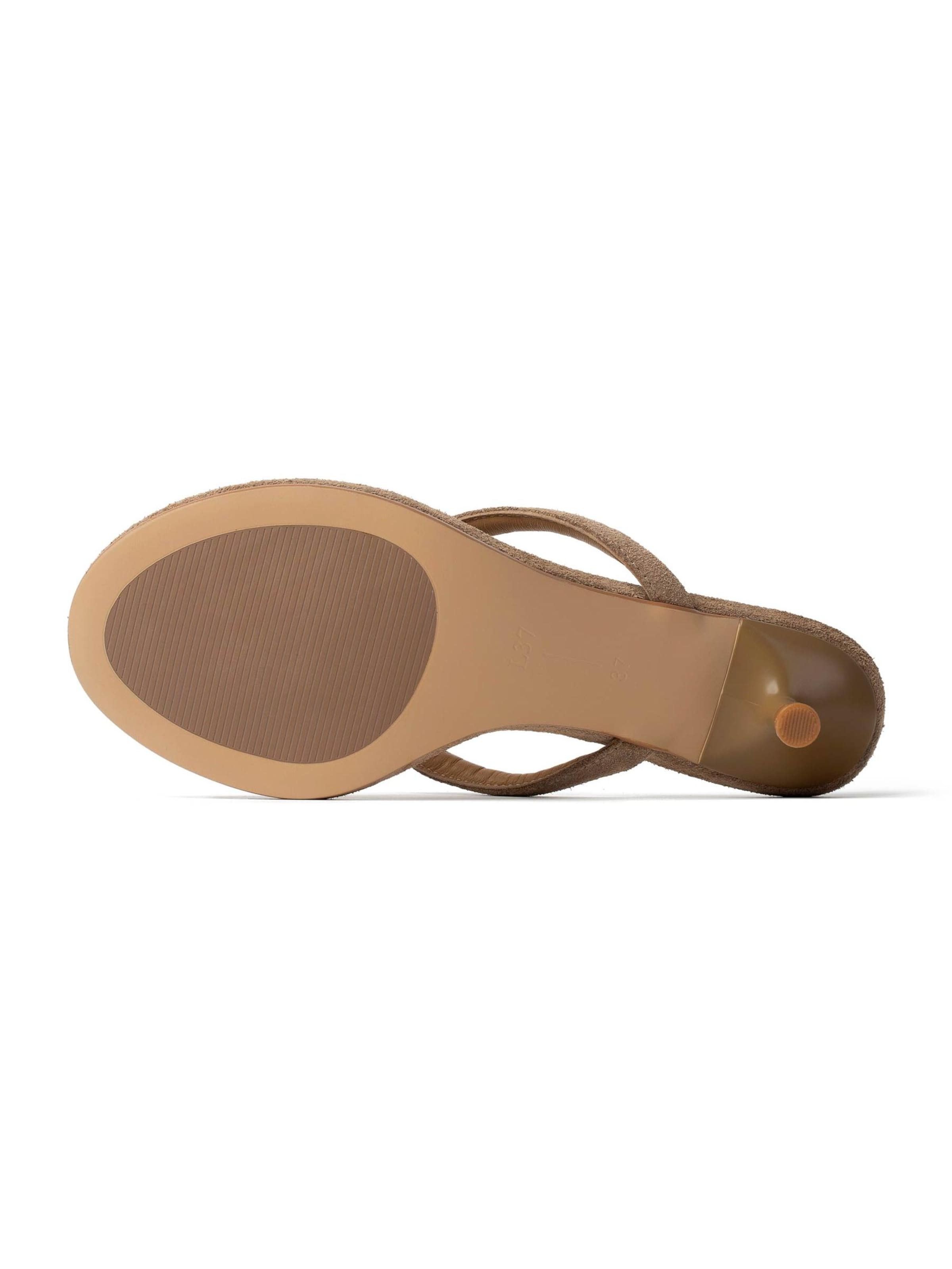 Tongs ''COSTA BREEZE' L37 HANDMADE SHOES en beige