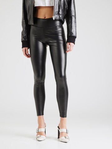 Noisy may Skinny Leggings in Black: front