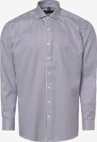 Coupe regular Chemise business Finshley & Harding en bleu : devant