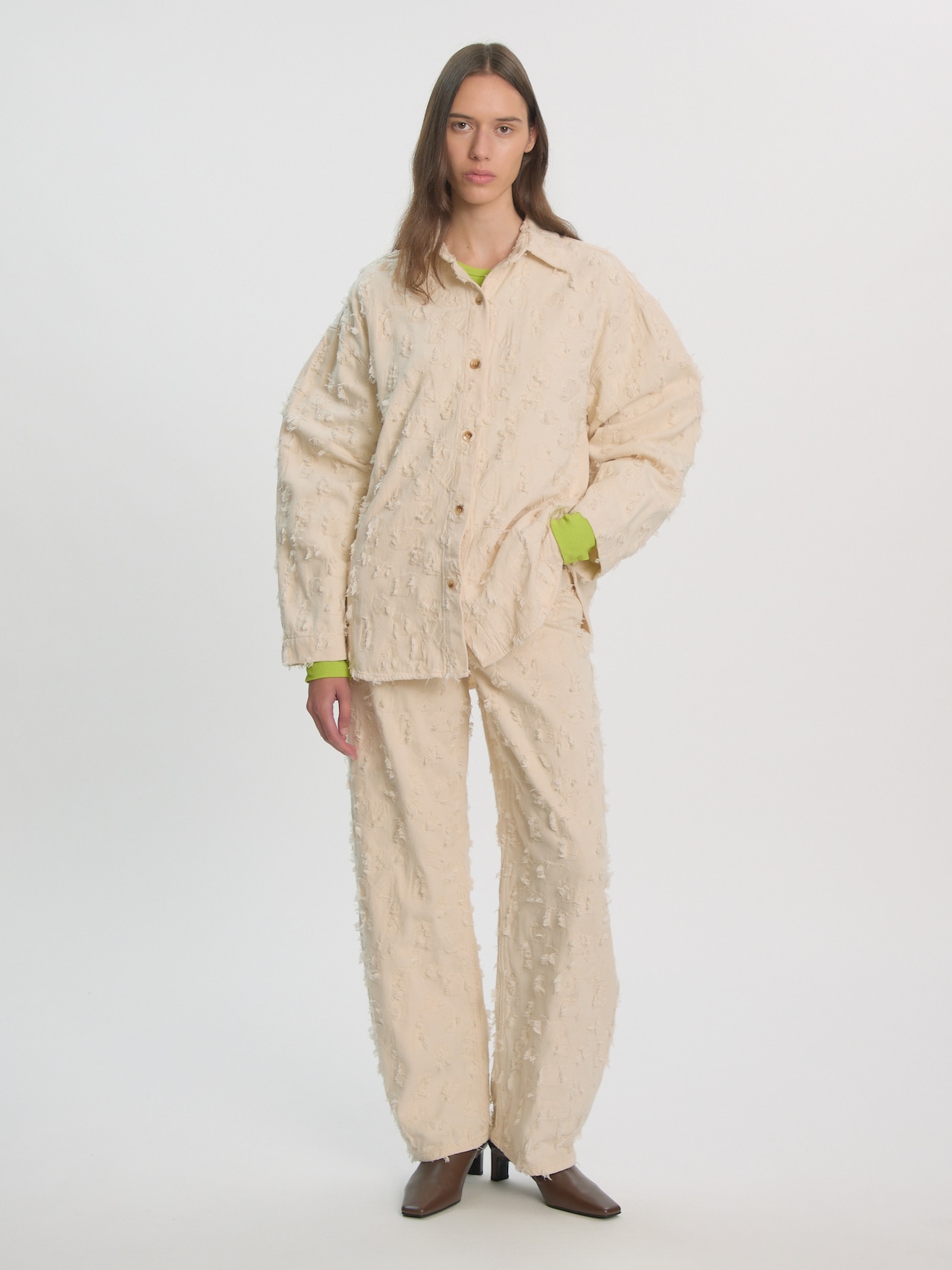 EDITED Camicia da donna 'Anisha' crema