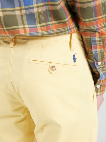 Slimfit Pantaloni eleganți 'BEDFORD' de la Polo Ralph Lauren pe galben