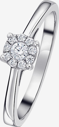 ONE ELEMENT Ring 'Invisible' in 52 in silber, Produktansicht