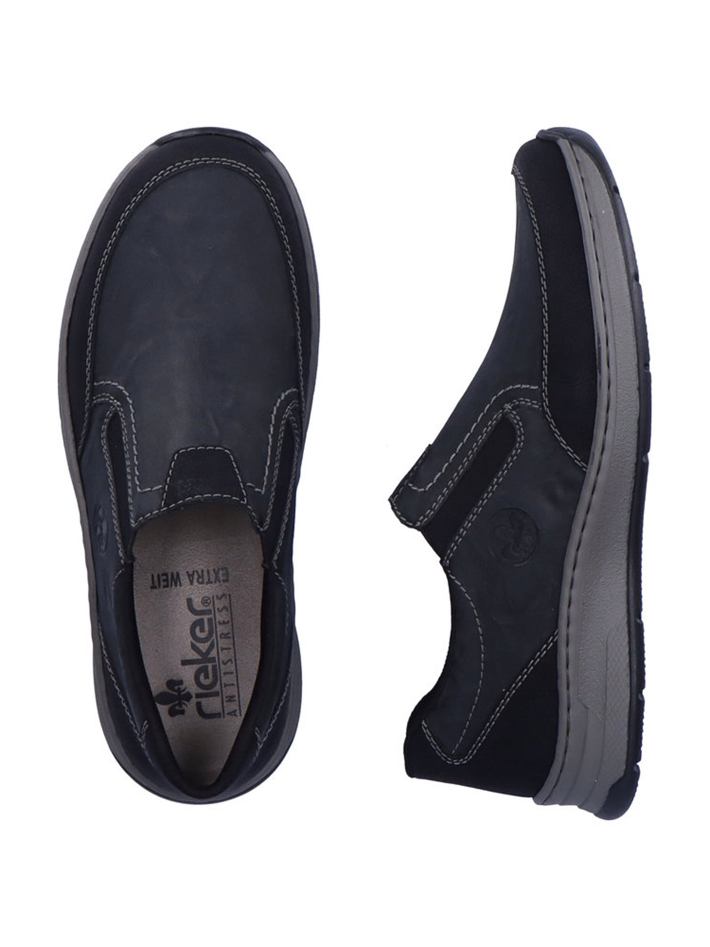 Rieker Instappers in Grijs