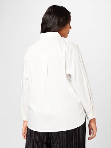 ABOUT YOU Curvy - Blusa 'Eleonora' en blanco