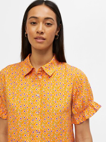 Camicia da donna di OBJECT in arancione