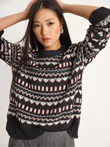 Pull-over Bianco Lucci en gris