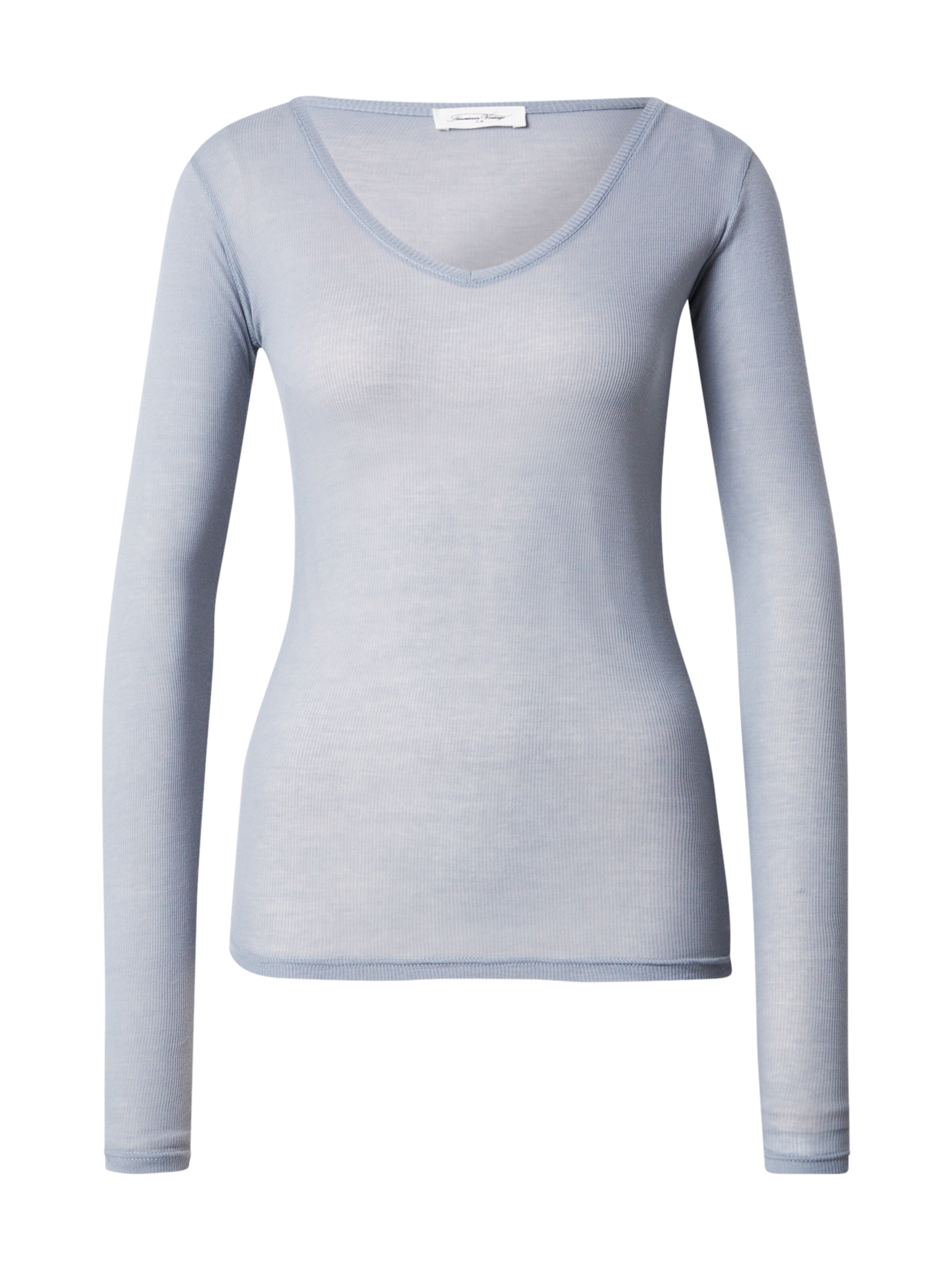 Maglietta 'MASSACHUSETTS' di AMERICAN VINTAGE in blu: frontale