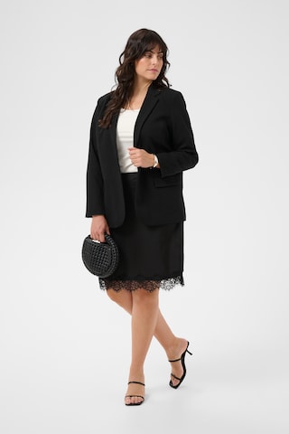 KAFFE CURVE - Falda 'KCJanie' en negro