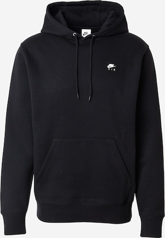 Sweat-shirt 'AIR' Nike Sportswear en noir : devant