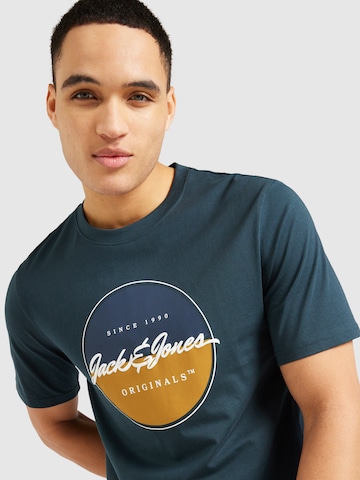 JACK & JONES T-Shirt 'WAYNE' in Grün