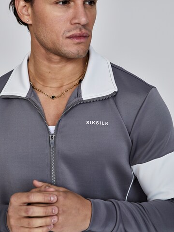 SikSilk Sweatvest in Grijs