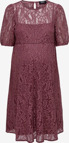 Robe Only Maternity en rouge : devant