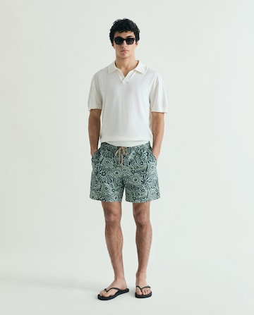 Scalpers Skull Flowers Swimsuit ' ' in Grün: Vorderseite