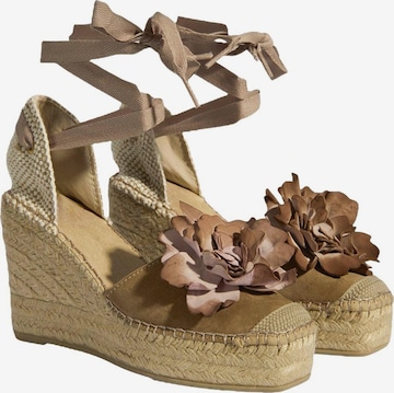 Desa Espadrilles 'Keil-Espadrilles' in Beige: front