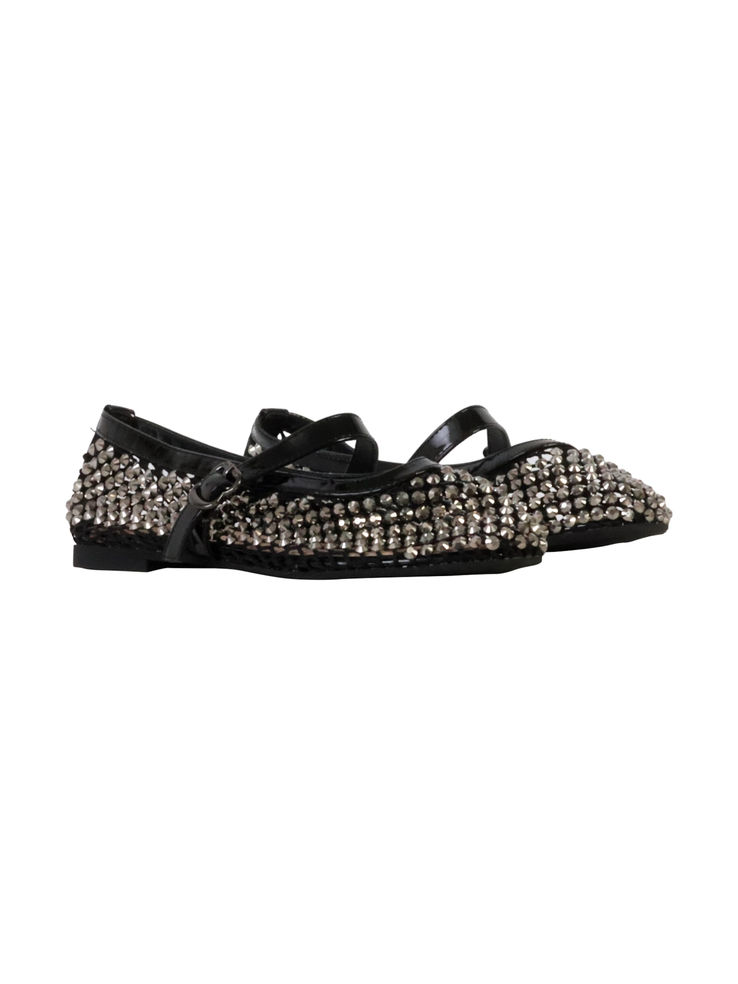 Ballerines 'Riemchenballerinas' Joia en noir