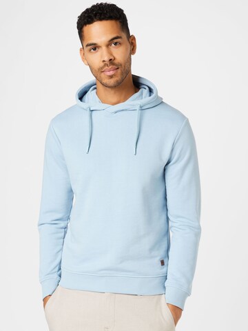 INDICODE JEANS Sweatshirt 'Wilkins' in Blau: predná strana