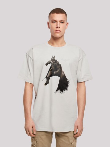 F4NT4STIC Shirt 'DC Comics Batman Arkham Shadow Stance' in Grey: front
