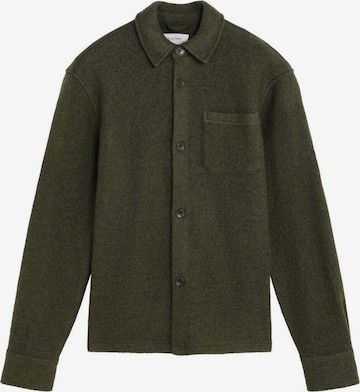 ScalpersRegular Fit Košulja - zelena boja: prednji dio