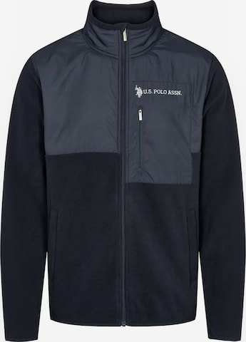 U.S. POLO ASSN. Between-season jacket ' UMDain ' in Blue: front