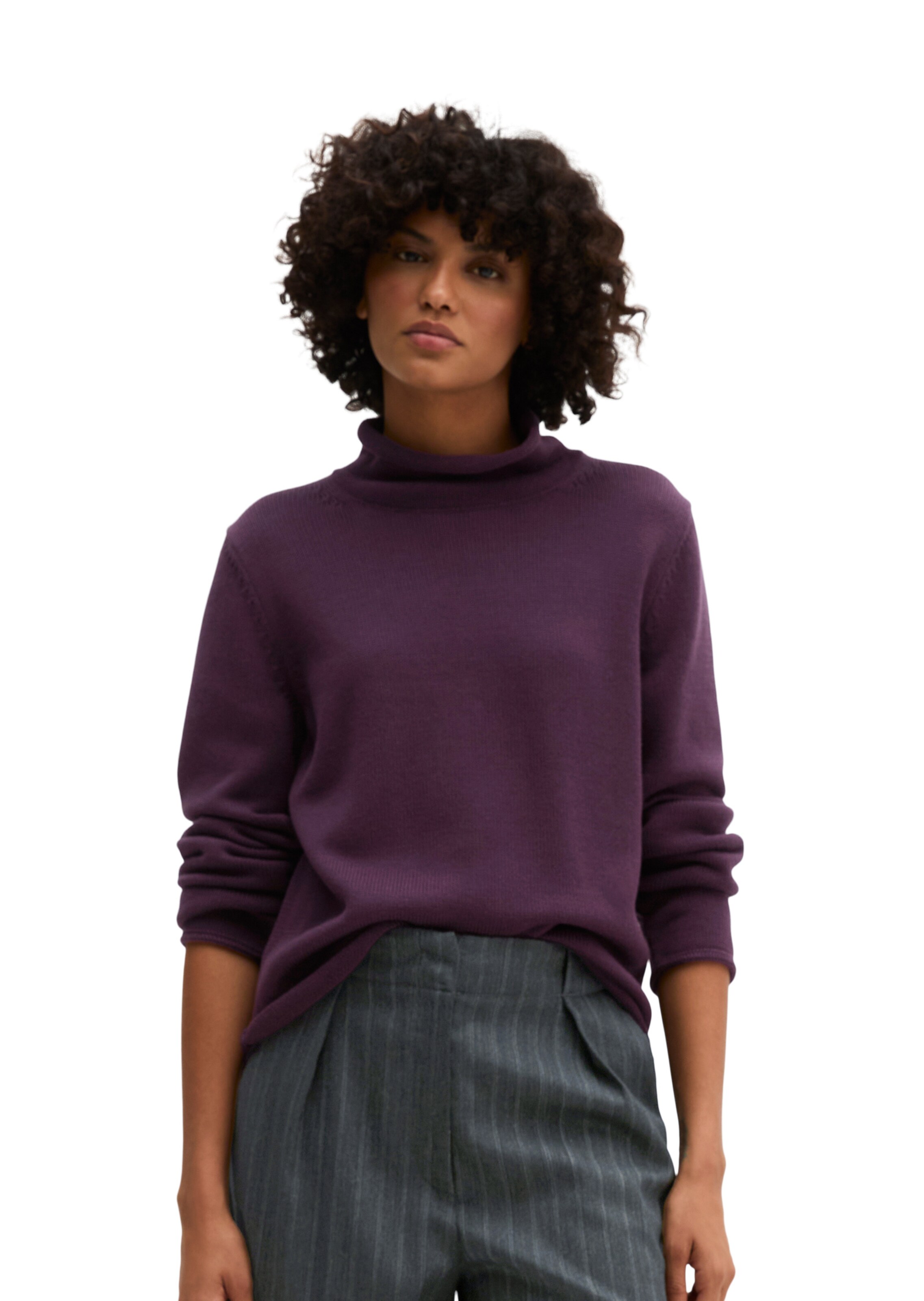 Pull-over Marc O'Polo en violet : devant
