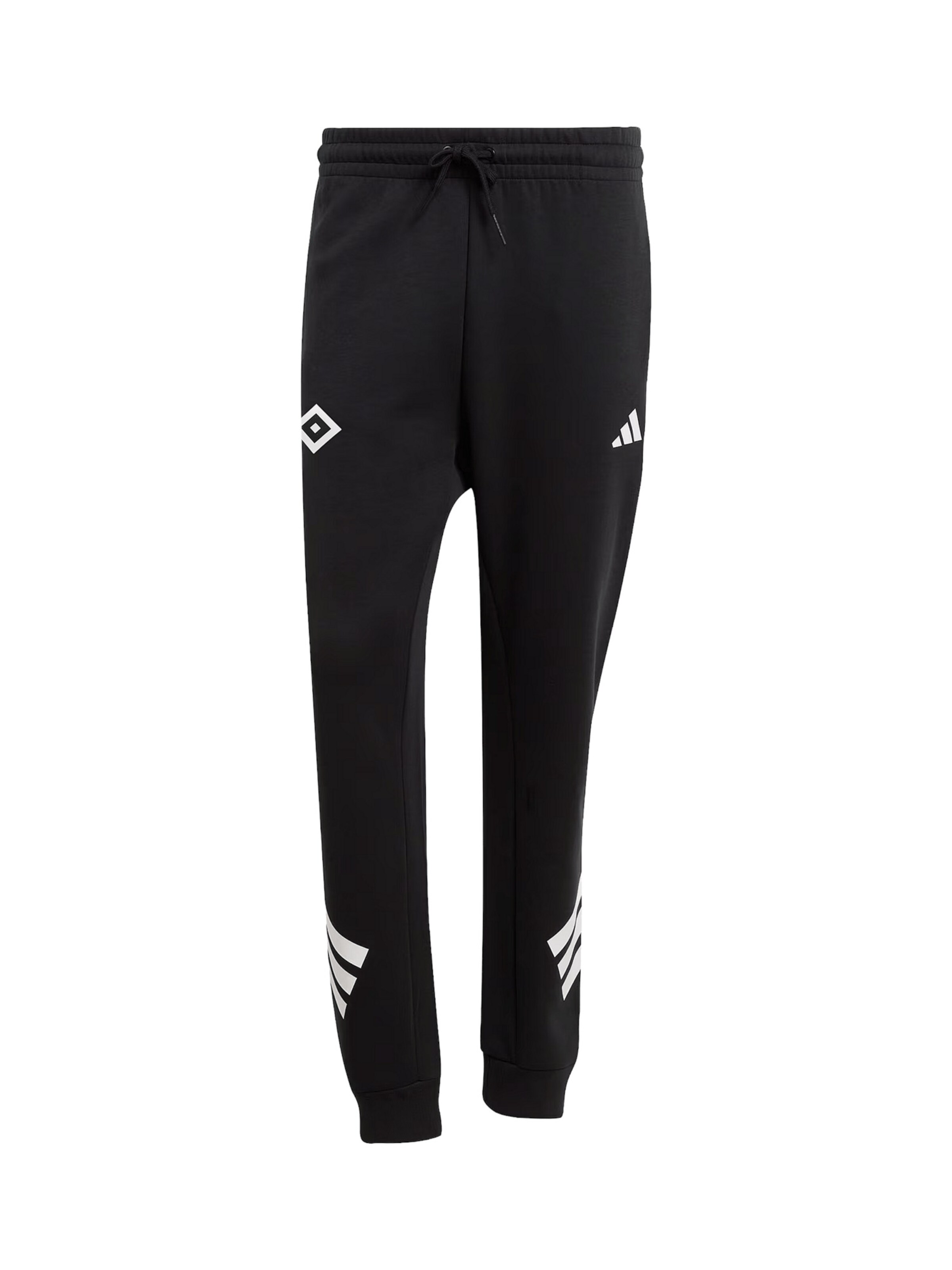 ADIDAS PERFORMANCE Štandardný strih Športové nohavice - Čierna: predná strana